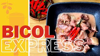 BICOL EXPRESS  EASY version  MASIRAM [upl. by Airasor]