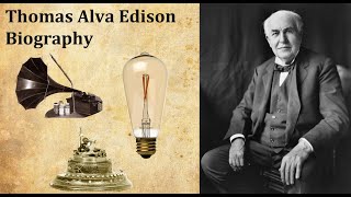 Thomas Alva Edison Biography  Gyanguard English Video [upl. by Soalokcin]