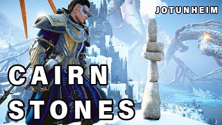 How to Stack CAIRN Stones in Jotunheim at Atgeirr ► Assassins Creed Valhalla [upl. by Elicul]