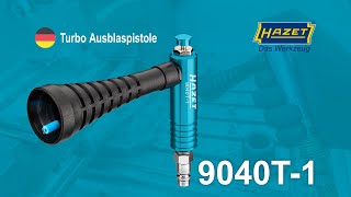 HAZET Turbo Ausblaspistole 9040T1 [upl. by Aileduab]