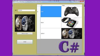 C Tutorial  How To Add Image To DataGridView From PictureBox In C  With Source Code [upl. by Akierdna]