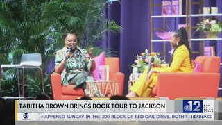 Tabitha Brown brings book tour to Jackson [upl. by Katee]