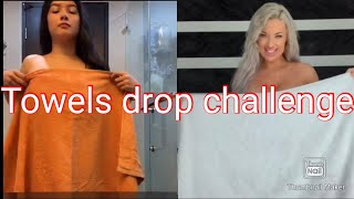 Towel drop challenge tiktok Compilation [upl. by Anirat]