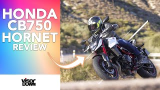 2023 Honda CB750 Hornet review  The icon returns with twincylinder power [upl. by Mis]