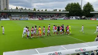 Boreham Wood FC v Arsenal U21’s 13724 [upl. by Vita733]