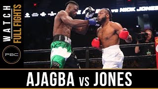 Ajagba vs Jones Full Fight September 30 2018  PBC on FS1 [upl. by Fischer]