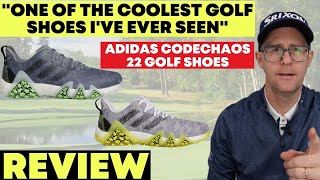 adidas codechaos 22 Golf Shoes  One of The Coolest Golf Shoes Ive ever seen  Review [upl. by Alabaster71]