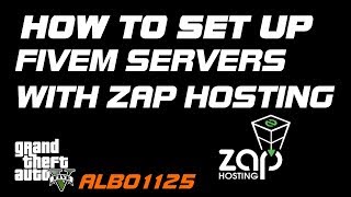 How To Set Up a FiveM Server With ZAP Hosting  Configuration amp Resource Installation [upl. by Covell]