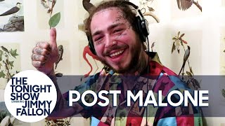 Post Malone Takes The Jump Scare Dare Challenge [upl. by Eppes159]