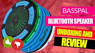 BassPal IPX7 Waterproof Wireless Bluetooth Speakers  Unboxing And Review [upl. by Winfred961]