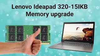 Lenovo Ideapad 32015IKB RAM upgrade [upl. by Keelia]