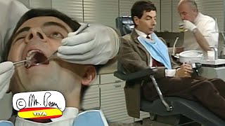 Mr Bean en el dentista  Mr Bean Episodios completos  Viva Mr Bean [upl. by Esinev]