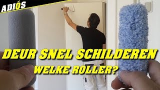 VLAKKE DEUR SNEL SCHILDEREN De Rollergrip Methode [upl. by Mathur]