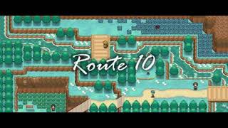 Unova Route 10 Pokemon Black White MIDI [upl. by Yrahcaz]