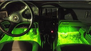 Como instalar Luces LED en el interior del Coche [upl. by Olwena956]