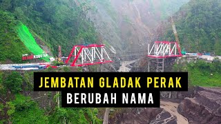 JEMBATAN GLADAK PERAK LUMAJANG TERKINI DESEMBER 2022 [upl. by Latsyrhc]