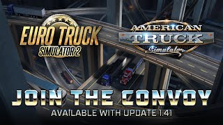 Euro Truck Simulator 2 amp American Truck Simulator Join the Convoy [upl. by Goines]