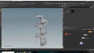 Houdini Procedural Spiral Staircase Tutorial [upl. by Yelraf]