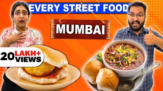 We Tried EVERY STREET FOOD Of MUMBAI 😍 [upl. by Pam]