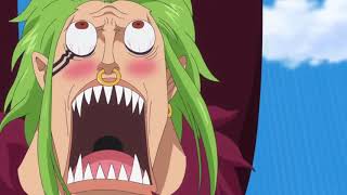 One Piece  Zoro saves Robin Rebecca and Bartolomeo from Picas Attack [upl. by Bissell83]