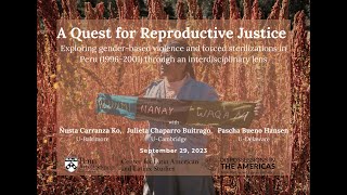 A Quest for Reproductive Justice Exploring genderbased violence and forced sterilizations in Peru [upl. by Nerat]