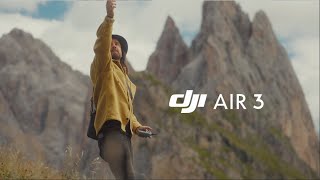 DJI AIR 3 A Journey into Cinematic Excellence [upl. by Atsirtal]