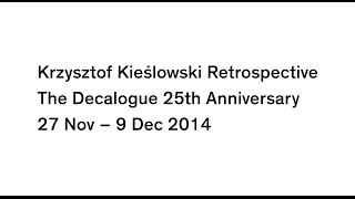 Krzysztof Kieślowski Retrospective at ICA  Trailer [upl. by Gnanmas]