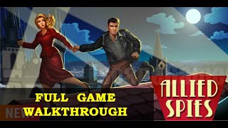 AE Mysteries  Allied Spies FULL Game Walkthrough HaikuGames [upl. by Rubliw]