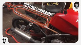 ER500 Tracker build Ep3 Custom frame [upl. by Nauqyt]