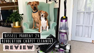 Bissell ProHeat 2x Revolution Pet Pro Carpet Cleaner Review  Best Carpet Cleaner from Amazon [upl. by Wadleigh]