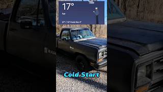 Dodge D150 Cold Start  Cammed Mopar 318 mopar d150 coldstart hardheadgarage summitracing [upl. by Fabien]