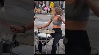 Street Drummer Playing ALAPAAP [upl. by Isaak]