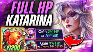 How to Abuse Hybrid Tank Katarina to climb trough low elo in 1 Hour [upl. by Denby]