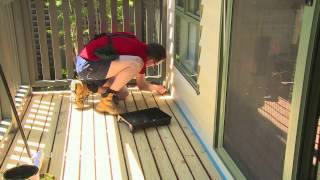 How To Stain A Deck  DIY At Bunnings [upl. by Eatnahs110]