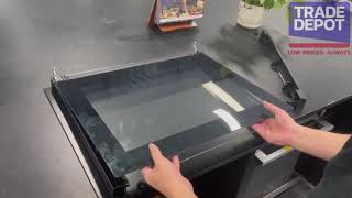 Oven Door amp Glass Removal Guide [upl. by Goodson569]