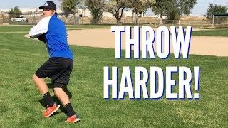 3 Drills to Throw Harder  Baseball Throwing Drills [upl. by Joni]