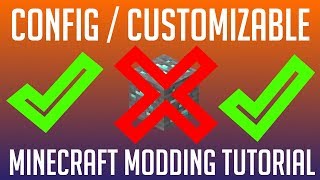 Config File  Customizable Values  Minecraft Modding Tutorial for MC 1141143 [upl. by Japha]