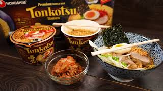 Quick amp Easy Nongshim® Tonkotsu Ramen Noodle Soup [upl. by Martina]