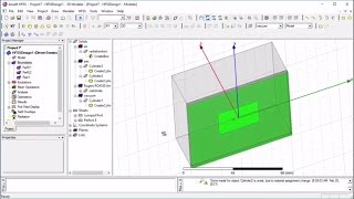 DESIGN OF A RECTANGULAR EDGEFED MICROSTRIP PATCH ANTENNA  24GHz [upl. by Aiksa]