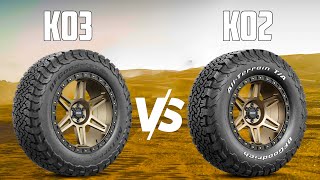 BFGoodrich KO2 vs KO3 AllTerrain Tires Unraveling the OffRoad Conundrum [upl. by Kifar]