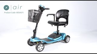 Li Tech Air amp Air Travel Mobility Scooter [upl. by Engelbert]