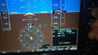 How to tune an NDB and DME on the G1000 [upl. by Assirual]