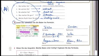 Lecture 9 Netzwerk A1 Chapter 2 Arbeitsbuch German Language A1 SelfStudy [upl. by Aubrie]