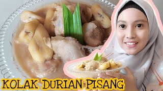 RESEP KOLAK DURIAN PISANG ENAK MANTUL [upl. by Oivatco118]