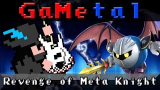 Revenge of Meta Knight Kirby Super Star  GaMetal [upl. by Plantagenet]