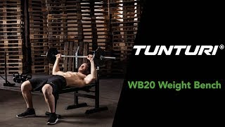 Tunturi WB20 Weight Bench [upl. by Bernhard]