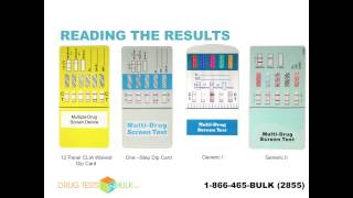 One Step MultiDrug Urine Test Panel [upl. by Beattie]