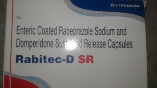 RabitecDSR Capsules Uses Composition Side EffectsPrecautions Dosage amp review in Hindi [upl. by Idette]