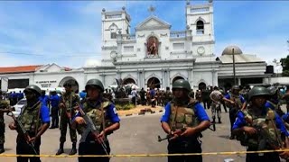 Emergency response on scene as blasts hit Sri Lanka churches [upl. by Rundgren]