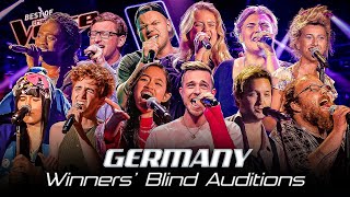 Blind Auditions of every WINNER of The Voice of Germany 🏆 [upl. by Sirahs]